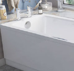 The Arley Eco Twin Grip Single Ended Bath from VIP Bathrooms - now only 119.99 GBP!